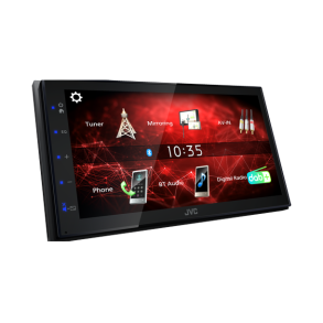 JVC KW-M27DBT, 2-DIN multimedia, DAB+, 6,8