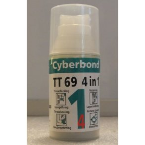 Cyberbond TT69 gjengels og pakning