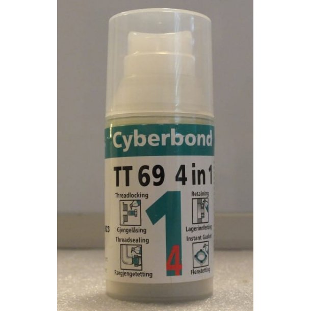 Cyberbond TT69 gjengels og pakning Lim, tette- og pakningsmiddel Gjengesikring/-tetning Anaerob