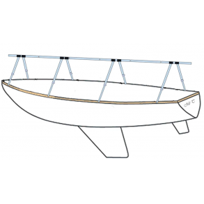 Dekkstativ aluminium