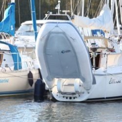 Dinghy Rings Flex Gummibtdavit