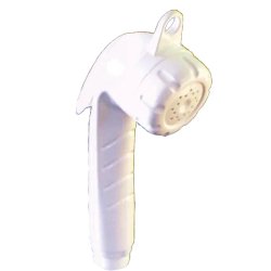 Dusjhode m/Slange Hvit 160 