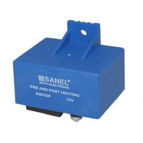 Glderel, med tidsintervall, 12V