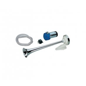 Trompethorn m/kompressor forkrommet plasst