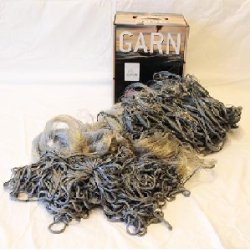 Garn Flyndregarn 70mm 0,28 50mx1,25m bl
