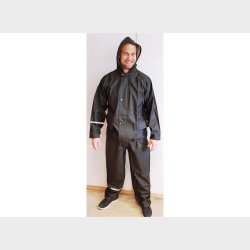 Fritidsregnty bukse/jakke str S sort