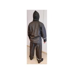 Fritidsregnty bukse/jakke str S sort