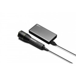 GP Design oppladbar lommelykt Castor, PSR51, 1-470lm