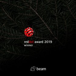 GP Design oppladbar lommelykt Castor, PSR51, 1-470lm