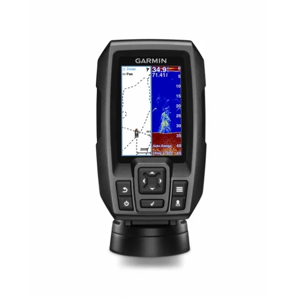 Garmin Striker Plus 4 ekkolodd m/svinger Ekkolodd 4,3'' Skjerm / Innebygd GPS Komplett med svinger
