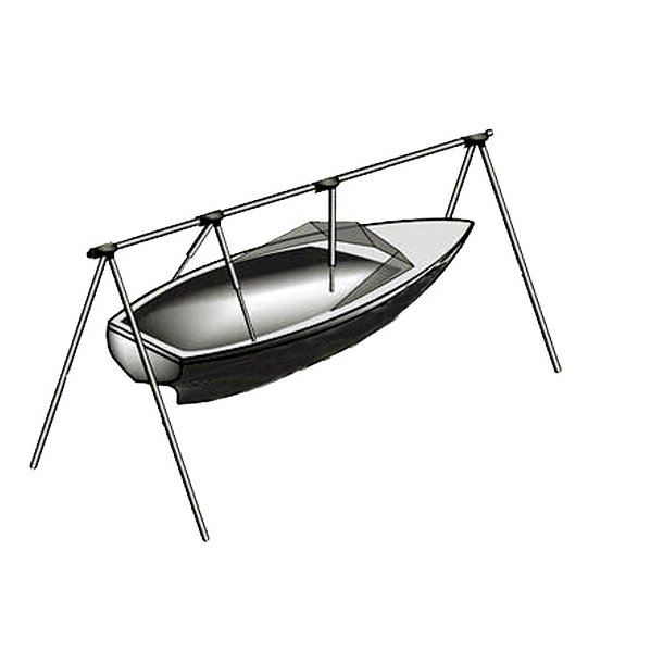 Bakkestativ i aluminium m/bag