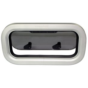 Portlight i aluminium, rektangul�r