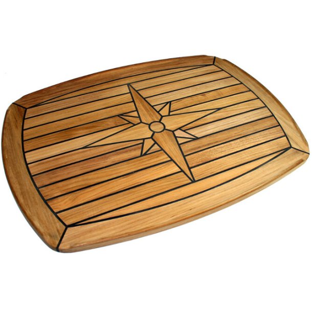 Bordplate, Nautic Star, halvelipse