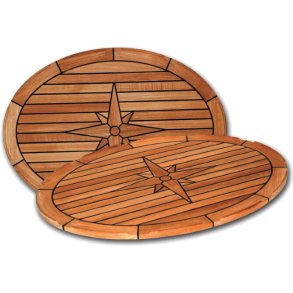 Bordplate, Nautic Star, ovalt
