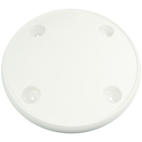 Bordplate, rund med 4 flaskeholdere
