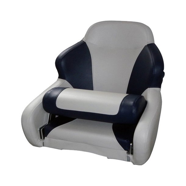 B�tstol SD52 flip-up, m�rkebl�/lysegr�