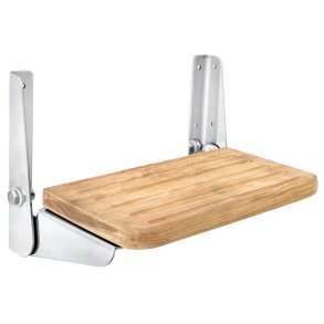 1852 Trinn nedfellbart Teak 300mm