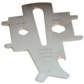 Multiverkt�y for dekksforskruvning