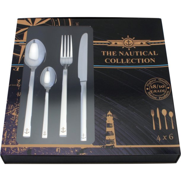 Bestikk for 6 personer - The Nautical Collection