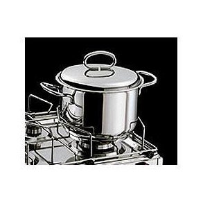 Gryteholder for kokeapp med ramme