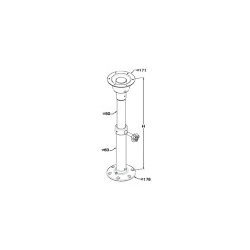 Bords�yle BSR5070, manuell reg. 500-700 mm gr�
