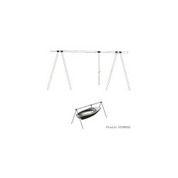 Bakkestativ i aluminium m/bag