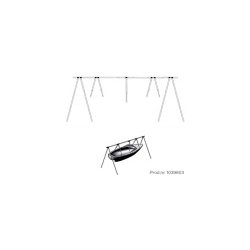 Bakkestativ i aluminium m/bag
