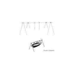 Bakkestativ i aluminium m/bag