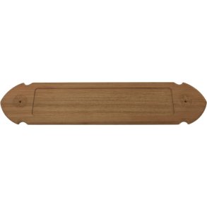 Navneskilt fra Roca i flott teak.