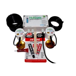 HullSonic Ultralyd kit 2 sendere Stopper og forhindrer algegroing 