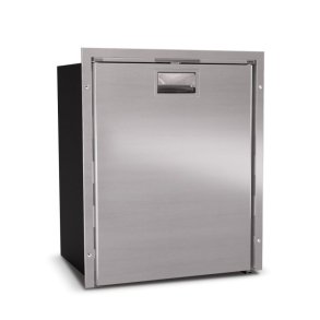 C130 IX kjleskap i rustfritt stl med vendbar dr