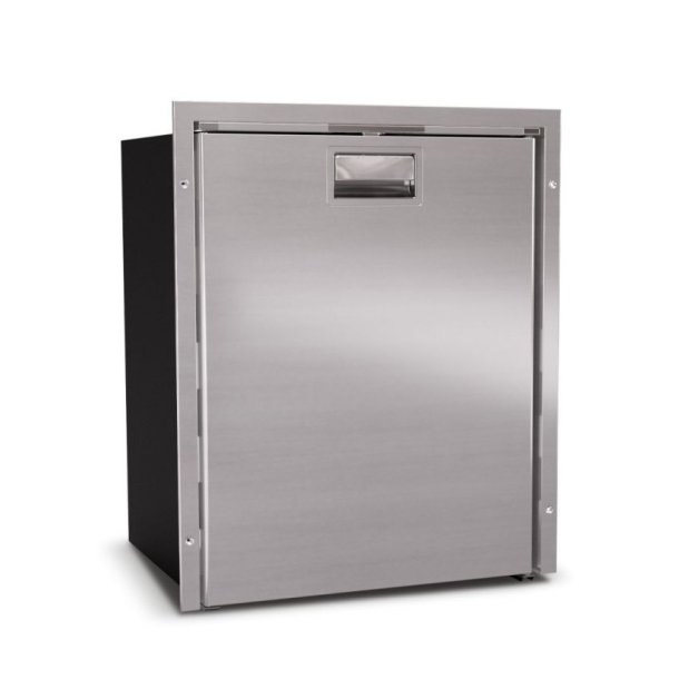 C130 IX kjleskap i rustfritt stl med vendbar dr