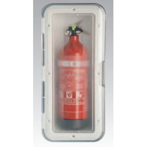 Innbyggningsboks Brannslukker m/Lokk.