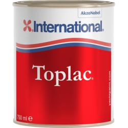 International Toplac Hyglans lakk For plast/tre/stl/aluminium 1-komponent Mauritius Blue 018 0,75 liter