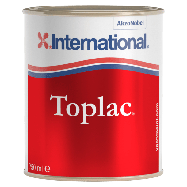 International Toplac Hyglans lakk For plast/tre/stl/aluminium 1-komponent Rochelle Red 011 0,75 liter