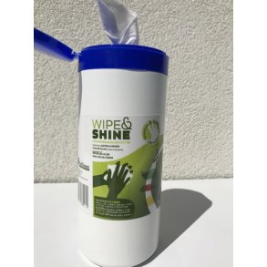 KMI Wipe & Shine Wipes - 50st rengjringsservietter