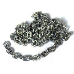 Kjetting kalibrert galvanisert. 