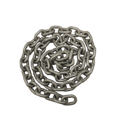 Kjetting kalibrert galvanisert. 