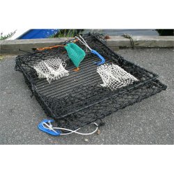 Solid krabbe/hummerteine sammenleggbar