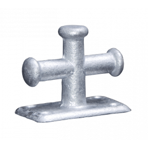 Krysspullert galvanisert Enkel