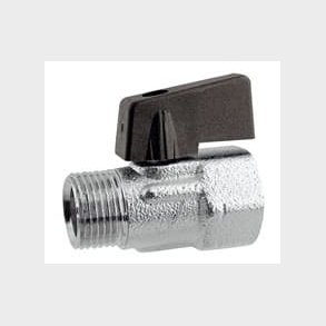 Kuleventil Forkrommet Forkrommet messing Innvendig/utvendig rrgjenger