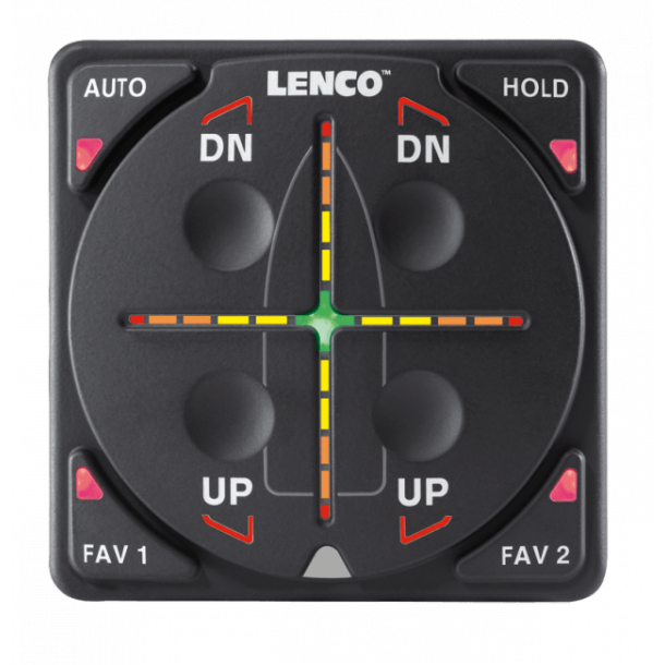 Lenco Auto Glide ettermonteringskit u/GPS singel sylinder Automatisk trimplanjustering For singel sy