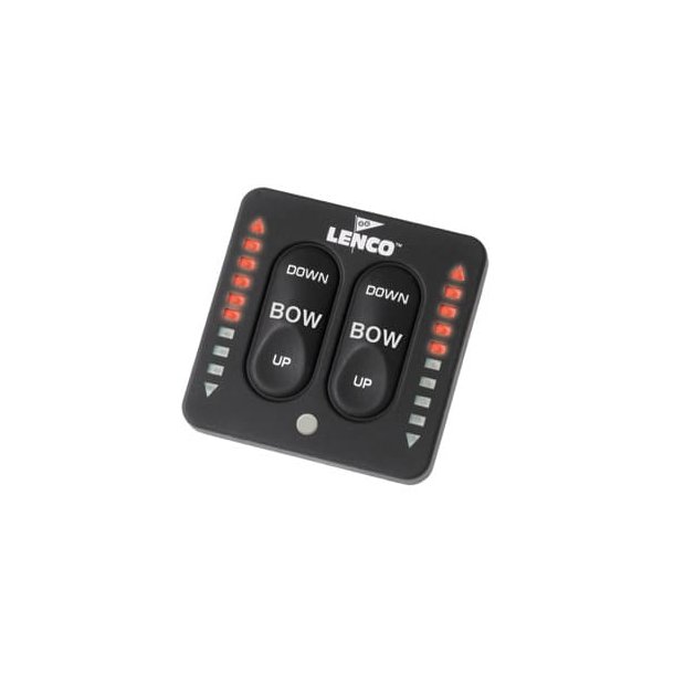 Lenco Flybridgekit m/Indikator for nye Tactilepanel 9m kabel For ekstra styreposisjon Kobles til hov
