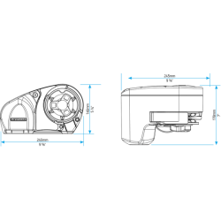 Lewmar Ankervinsj Pro-Series 1000 Kit 8mm