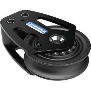 Lewmar HTX Blokk 72mm Singel Fotblokk Maks line 14 mm Arbeidsbelastning 2000 kg Vekt 283 gram