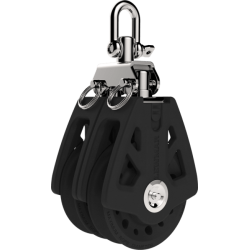 Lewmar Sync blokk 60mm dobbel, Rask og effektiv linehndtering Lsemekanisme p sjakkel For store st
