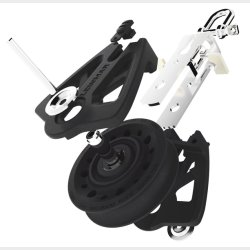 Lewmar Sync blokk 50mm dobbel, Rask og effektiv lineh�ndtering L�semekanisme p� sjakkel For store st