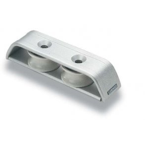 Lewmar bryteblokk 2 delt aluminium, 40mm trinser, Kan stables