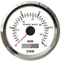 KUS Fartsmler 0-60 knop m/digital COG 85mm 