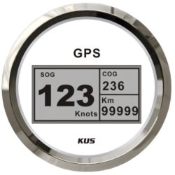 KUS Fartsmler GPS digital 85mm